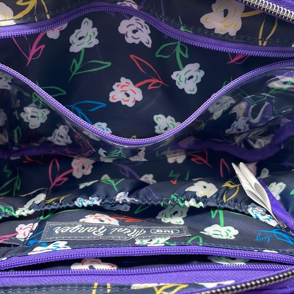 Lug Purple Crossbody Bag - Picture 9 of 10